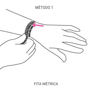 Como descobrir a medida do pulso ou tornozelo para comprar seu colar ou tornozeleira de âmbar